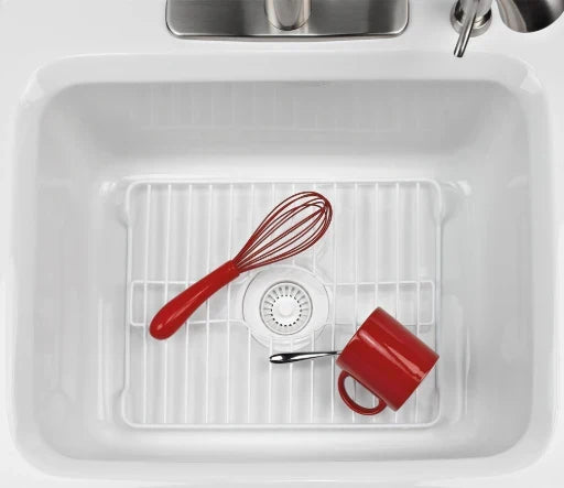 Small Sink Protector - White