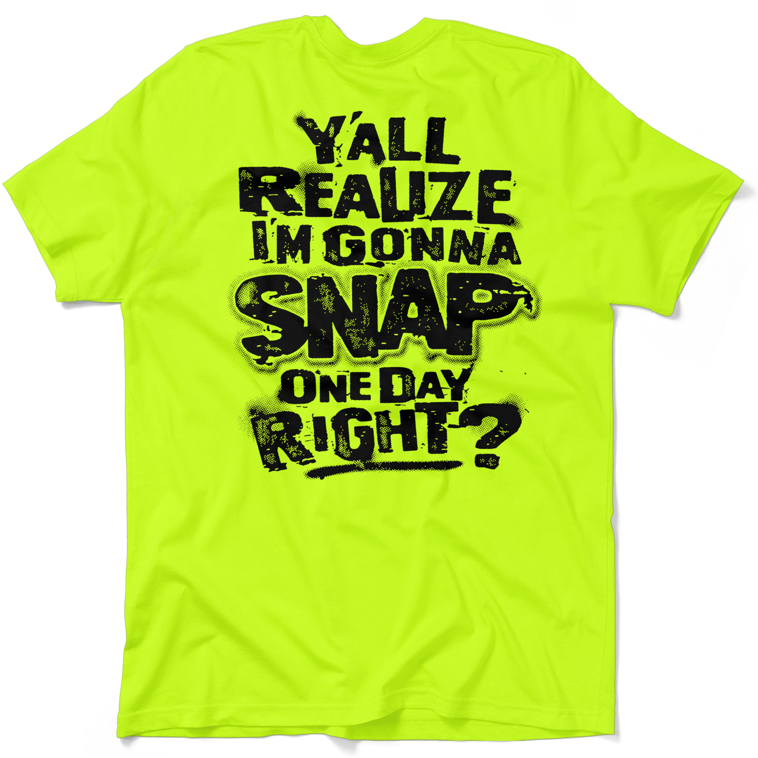 Snap - Safety Yellow T-Shirt