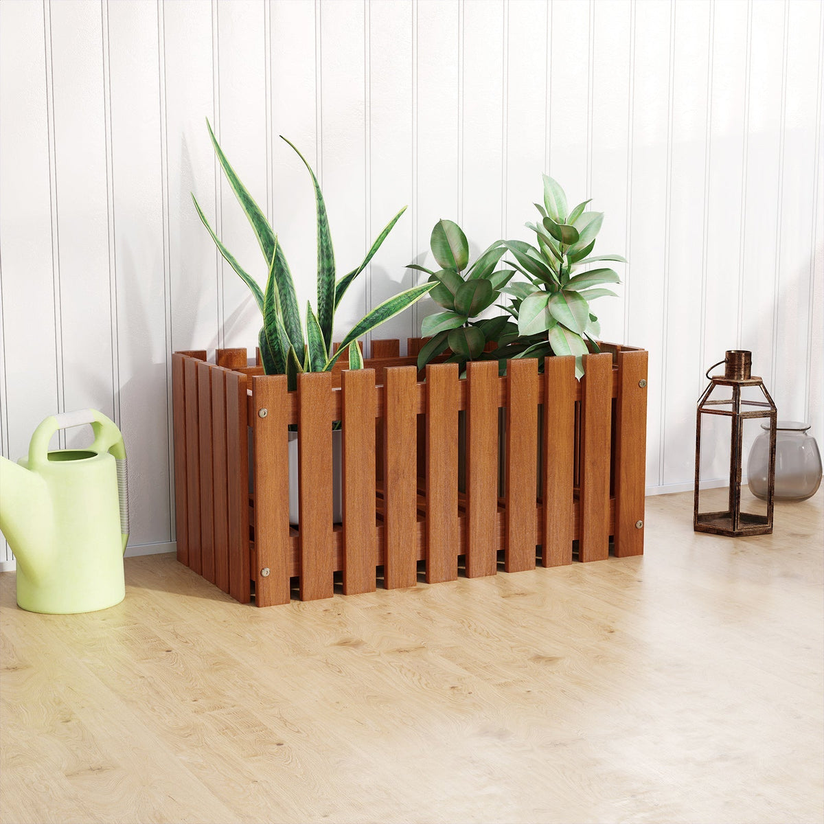 Solid Wood Raised Garden Bed for Flower and Vegetable