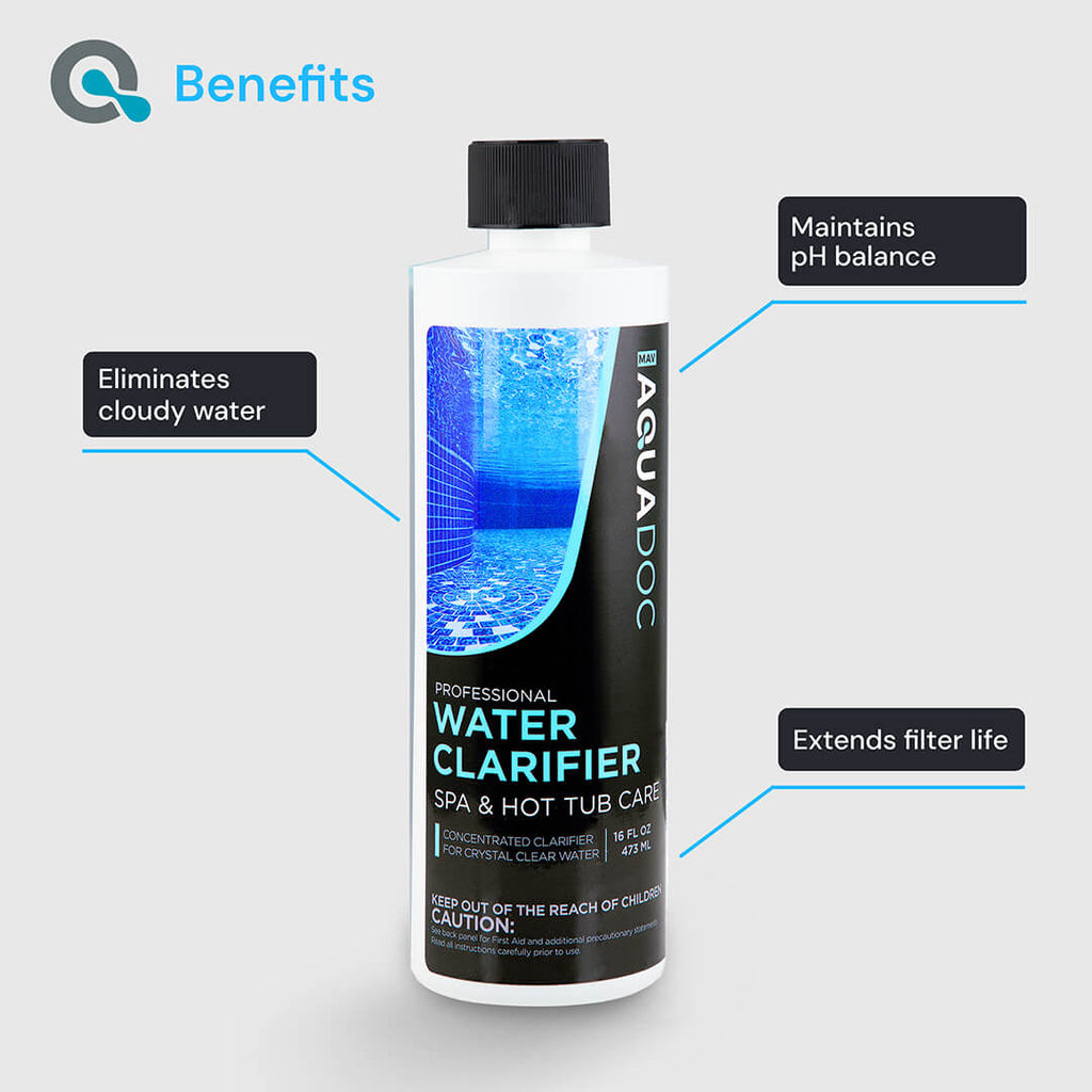 Spa Clarifier & Defoamer Hot Tub Chemical Kit