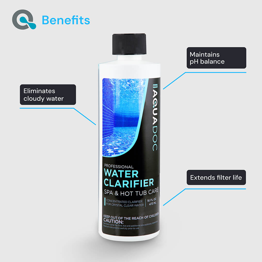 Spa Clarifier & Defoamer Hot Tub Chemical Kit