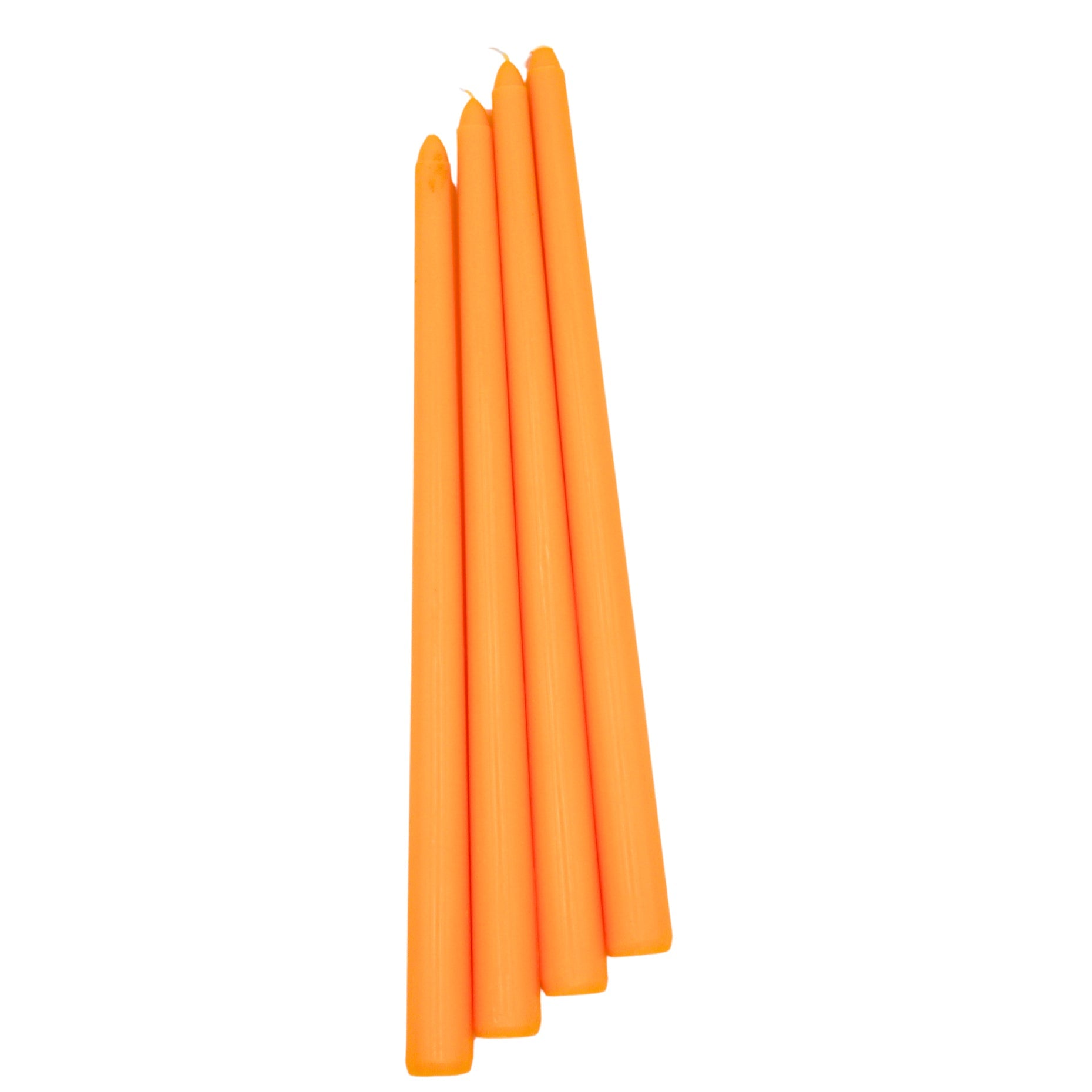 24 Extra Tall Mustard Spice Taper Candle - 6 Packs of 4