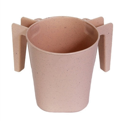 Square Wash Cup Pearl White