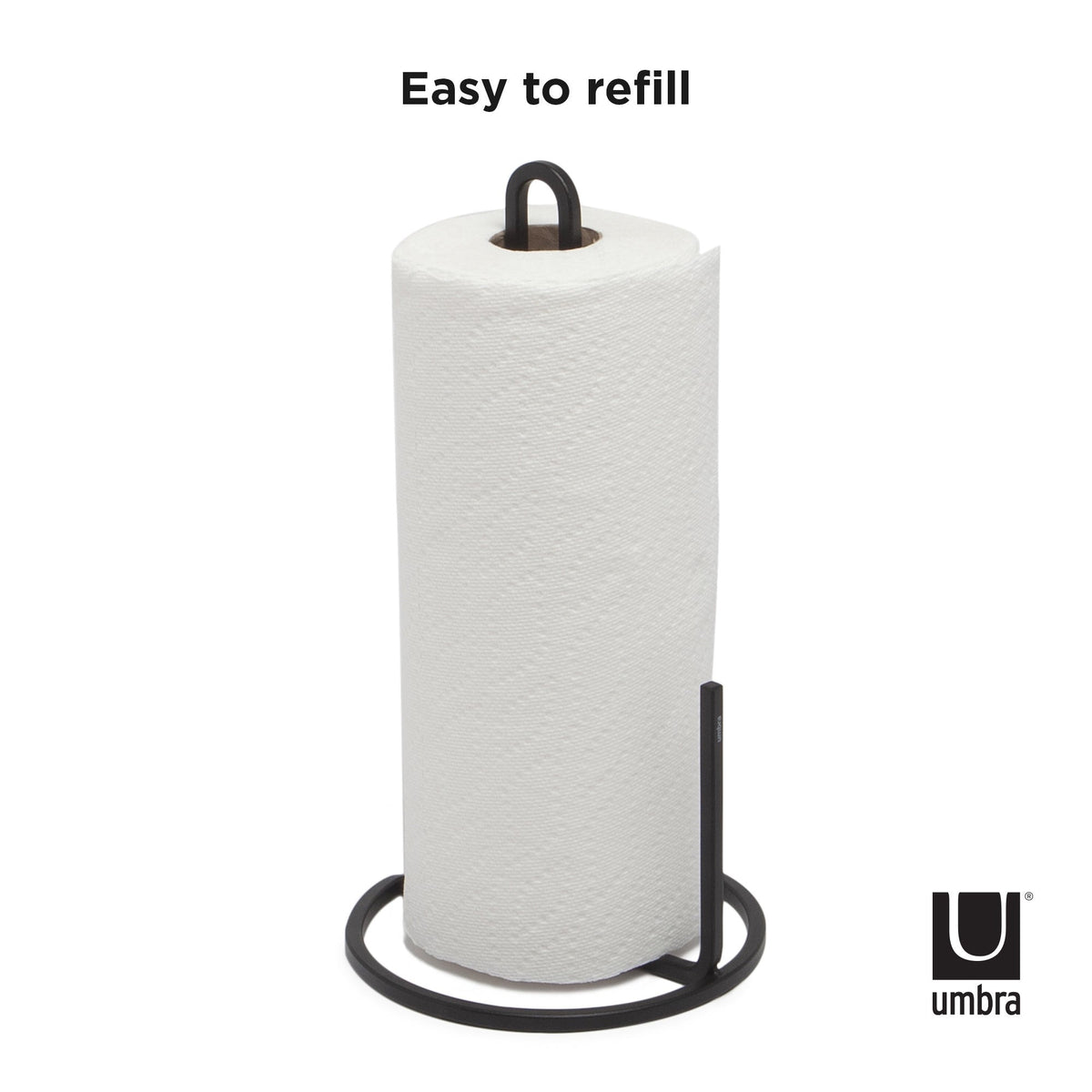 Squire Paper Towel Holder White