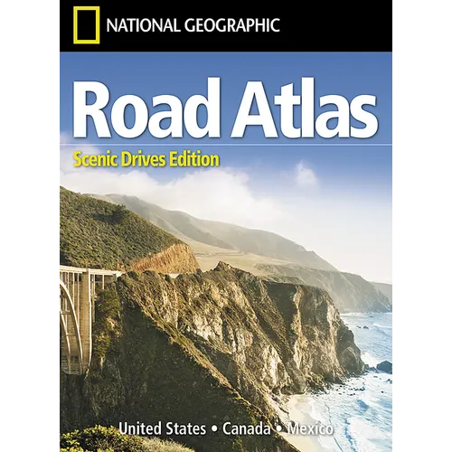 National Geographic Road Atlas 2027: Scenic Drives Edition [United States, Canada, Mexico] - Paperback