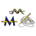 Designer Sticker Set - M, Snake and Skeleton Hand!
