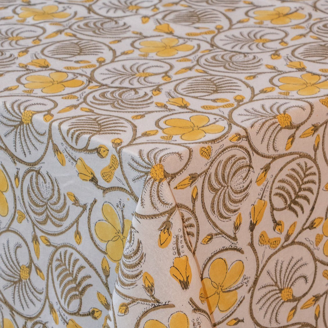 100% Organic Cotton - Summer of Love Tablecloth