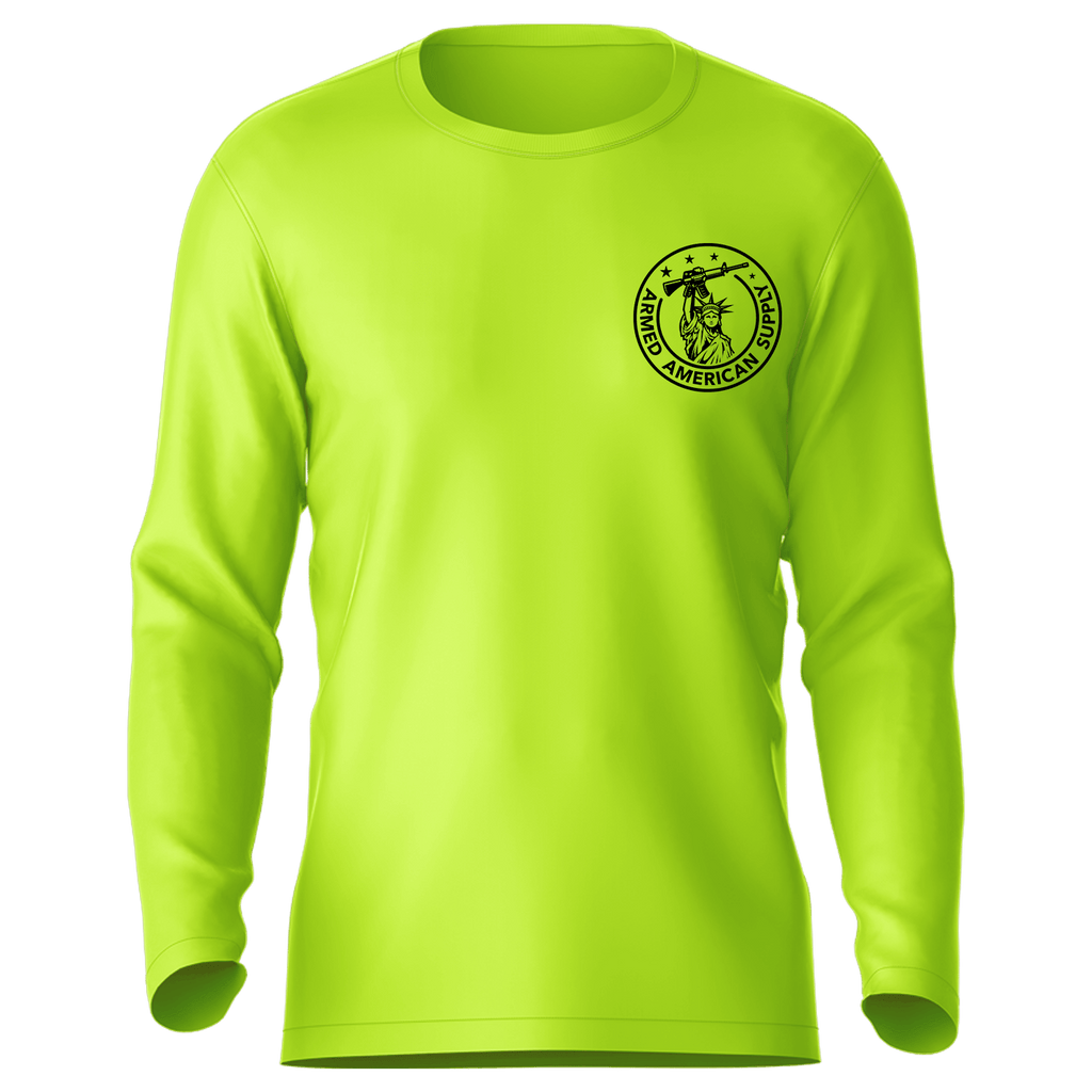 Broke Something - Hi-Visibility UPF 50 Long Sleeve Sun Shirt