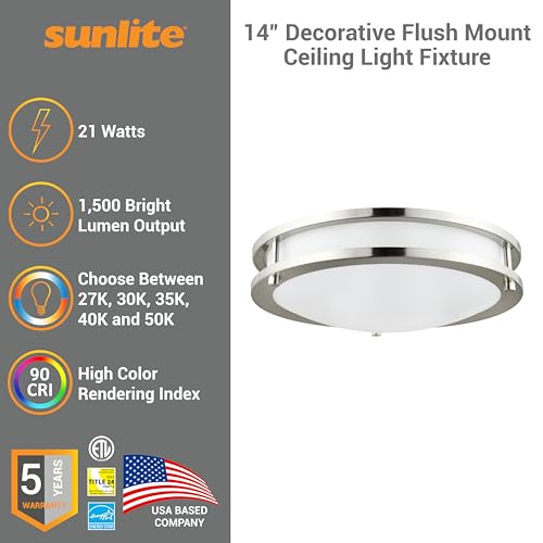 Sunlite Decorative Ceiling Fixture 14''