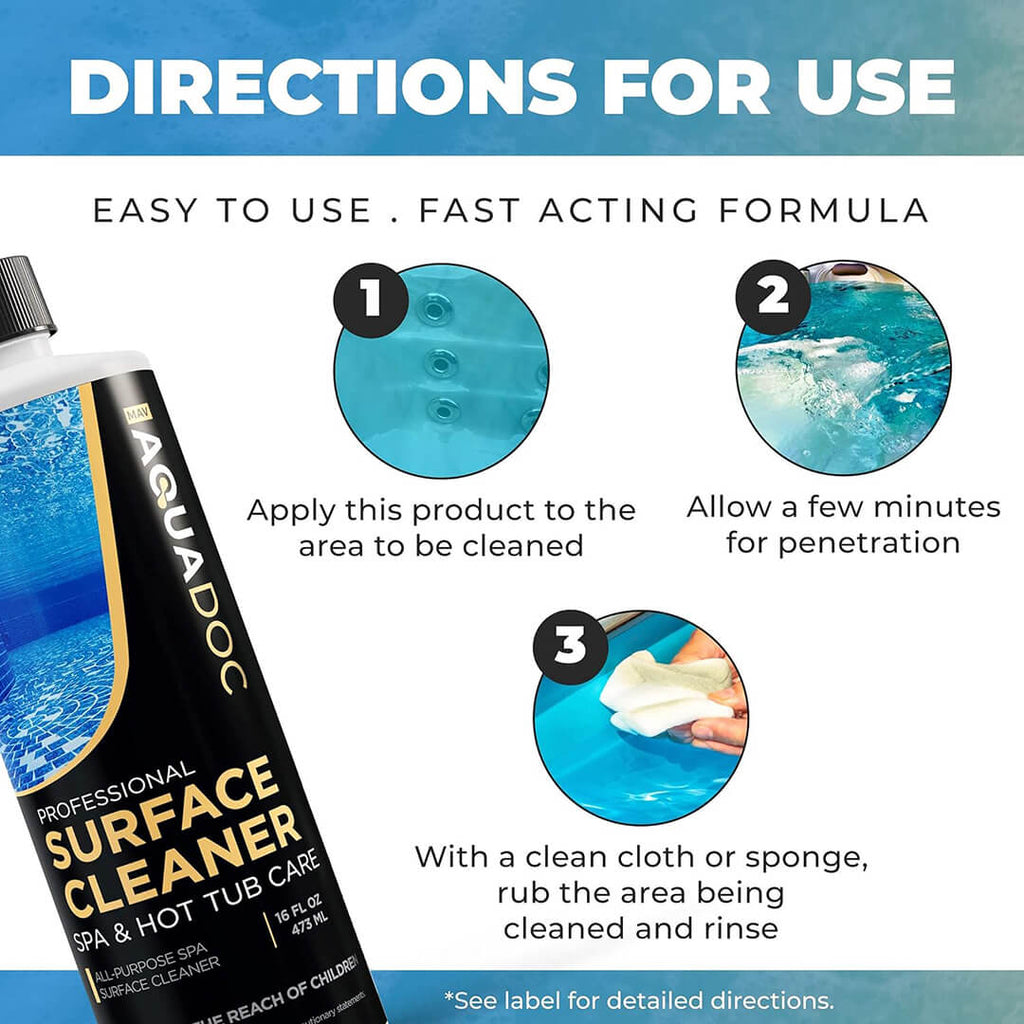 Jetted Tub Surface Cleaner