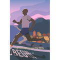 The Running Log and Plan Book: Running Log Books, Running Journal, Running Training Diary, Track Distance, Date, Time, Pace, HR, Rest HR, Run Type, Sh - Paperback