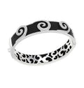 Swirl Rubber Bangle