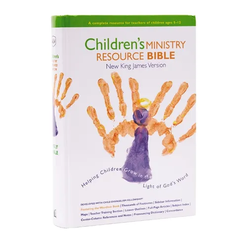 Children's Ministry Resource Bible-NKJV: Helping Children Grow in the Light of God's Word - Hardcover