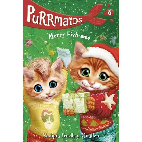 Purrmaids #8: Merry Fish-Mas - Paperback