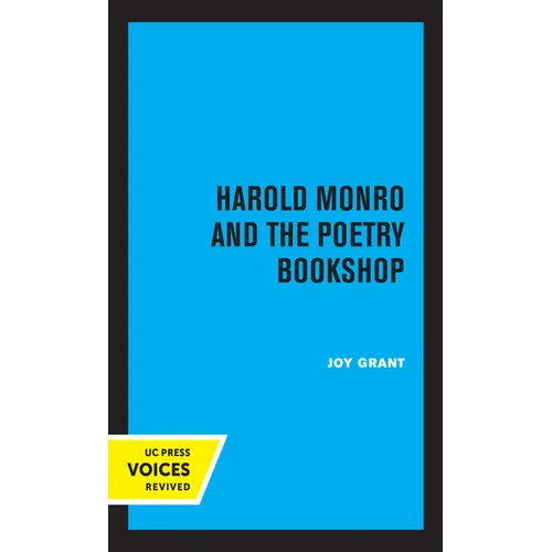 Harold Monro and the Poetry Bookshop - Paperback