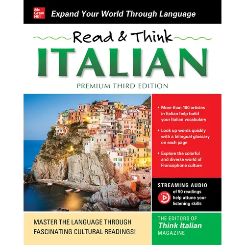 Read & Think Italian, Premium Third Edition - Paperback