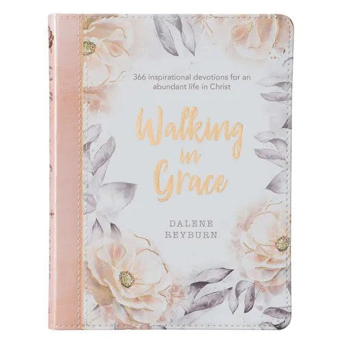 Walking in Grace: 366 Devotions - Imitation Leather