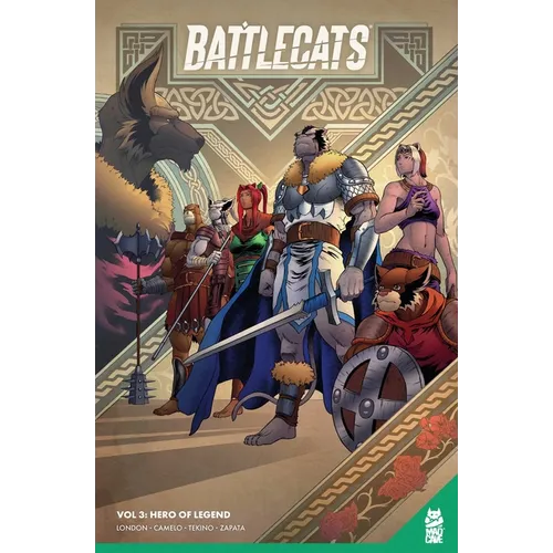 Battlecats Vol. 3 Gn: Hero of Legend - Paperback