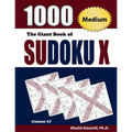 The Giant Book of Sudoku X: 1000 Medium Sudoku X Puzzles - Paperback