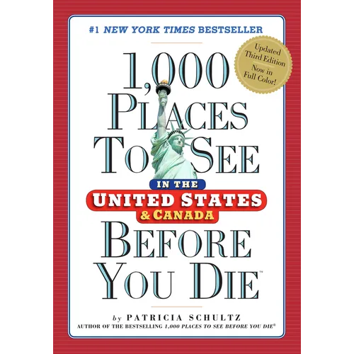 1,000 Places to See in the United States and Canada Before You Die - Paperback