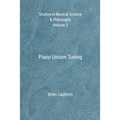Piano Unison Tuning - Paperback