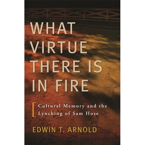 What Virtue There Is in Fire: Cultural Memory and the Lynching of Sam Hose - Paperback