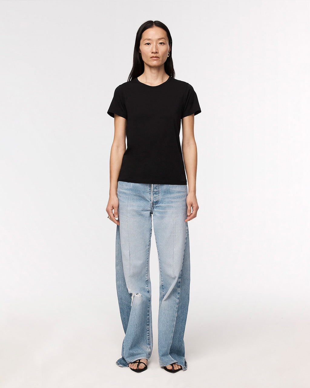 Crew Neck T-Shirt | Black