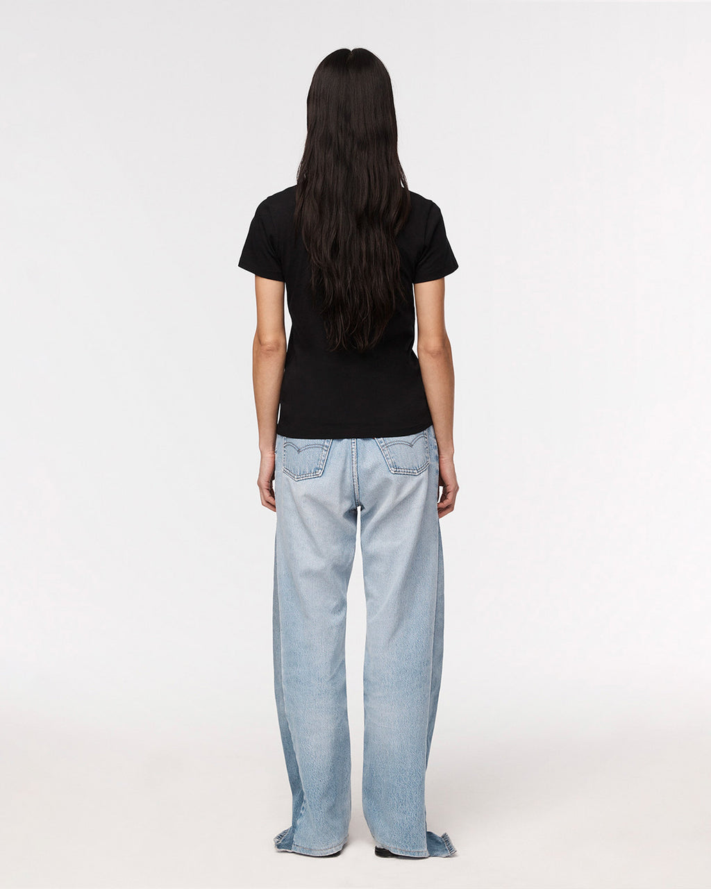 Crew Neck T-Shirt | Black