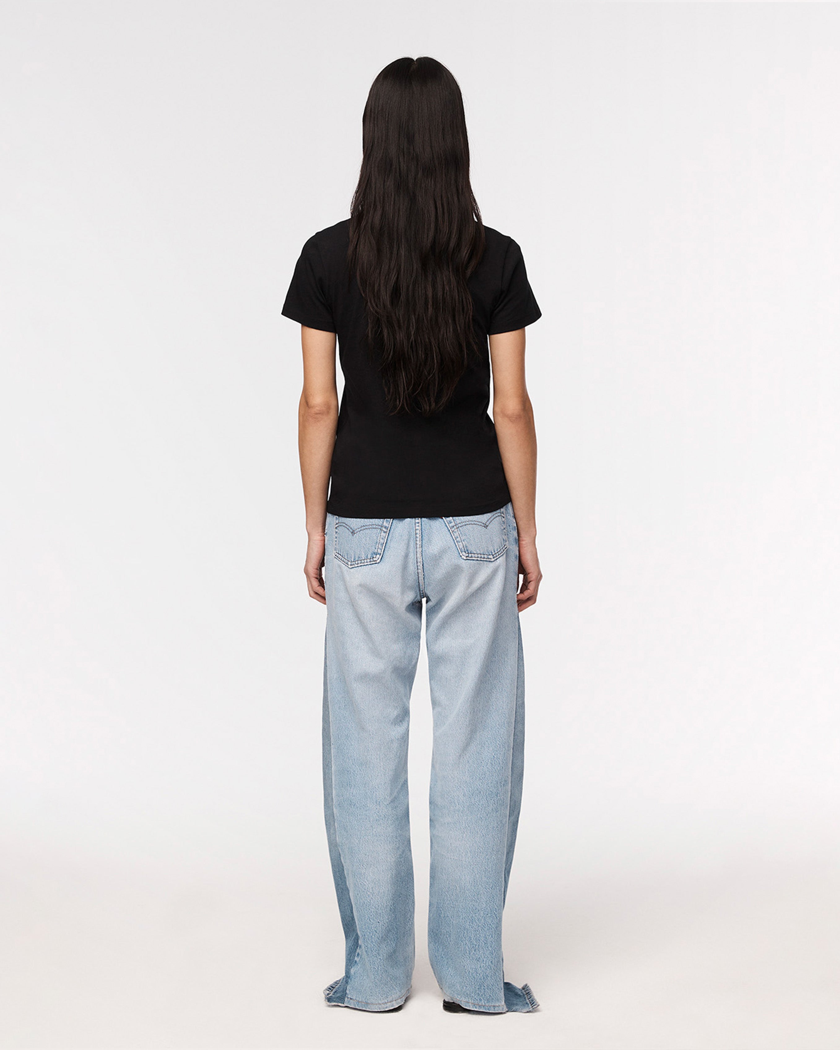 Crew Neck T-Shirt | Black