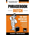 English-Dutch phrasebook and 250-word mini dictionary - Paperback
