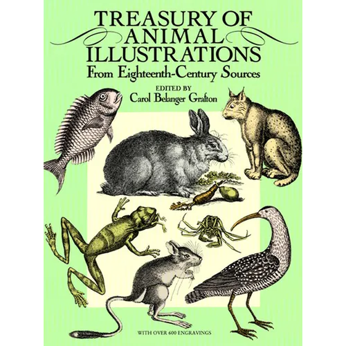 Treasury of Animal Illustrations: From Eighteenth-Century Sources - Paperback