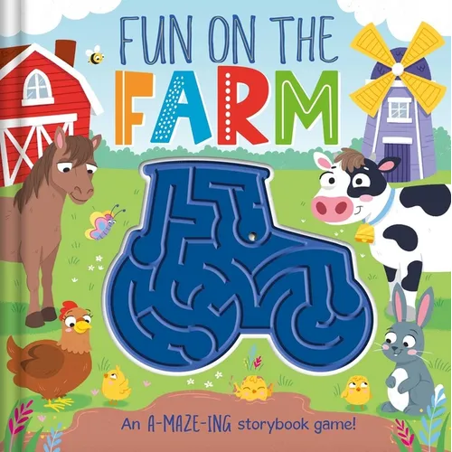 Fun on the Farm: An A-Maze-Ing Storybook Game - Paperback
