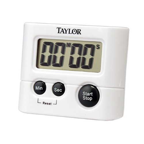 TIMER/DIGITAL-WHITE-CLIP/MAGNT