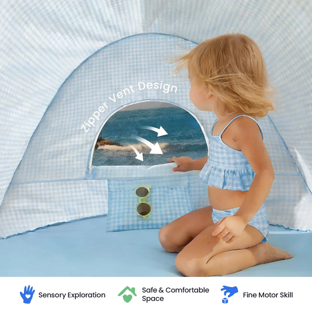 Tiny Land® One-Stop Beach Toy & Tent Set
