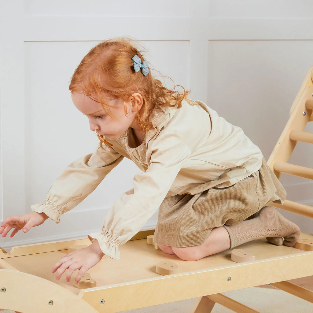 Tiny Land® 7-in-1 Montessori Climbing Set with Play Pad