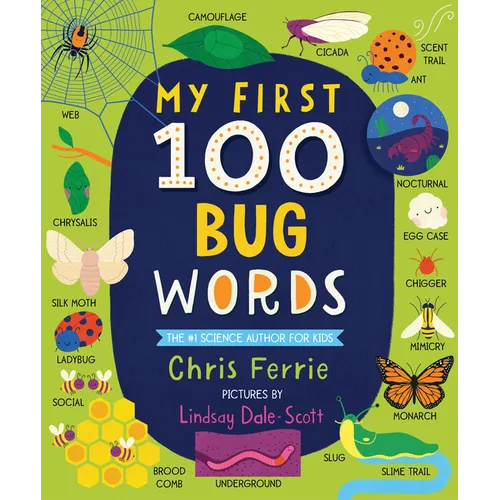 My First 100 Bug Words - Board Book