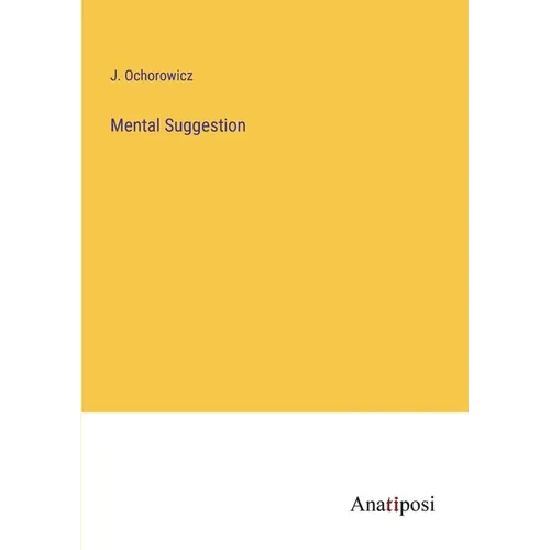 Mental Suggestion - Paperback