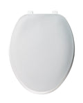 TOILET SEAT ELNG PLST WH