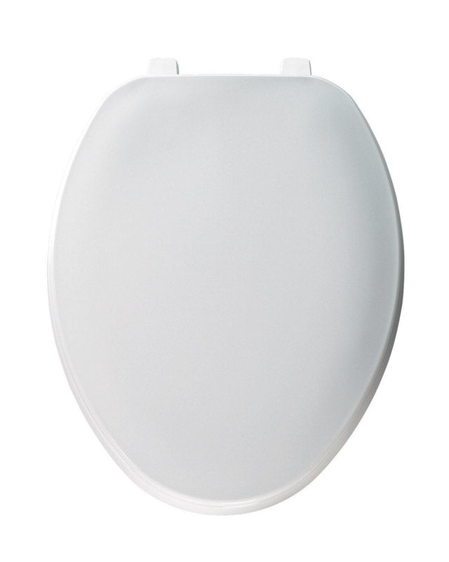 TOILET SEAT ELNG PLST WH