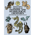 Treasury of Fantastic and Mythological Creatures: 1,087 Renderings from Historic Sources - Paperback