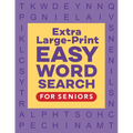 Extra Large-Print Easy Word Search for Seniors - Paperback