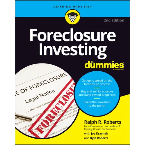 Foreclosure Investing for Dummies - Paperback