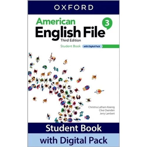 American English File 3e Student Book Level 3 Digital Pack - Paperback