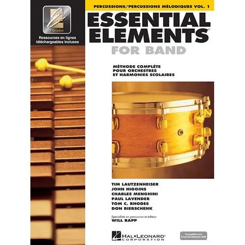 Essential Elements for Band Avec Eei - French Edition Book/Online Audio - Spiral