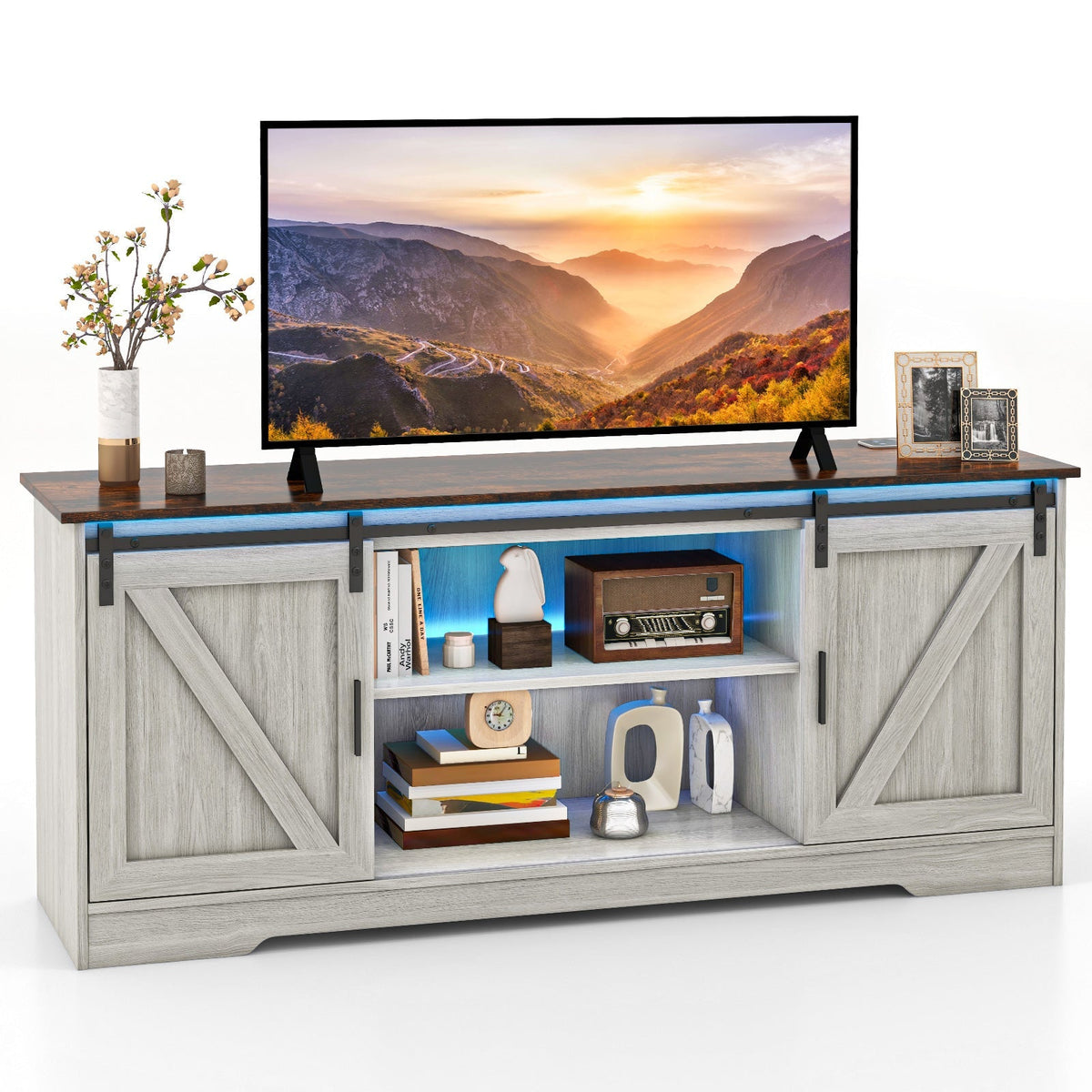 TV Stand for 65 Inch TVs Media Console Table for Living Room