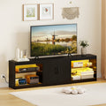 TV Stand for TVs up to 85 Inches LED Entertainment Center with Power Outlets