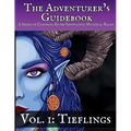 Tieflings: A Coloring Book Showcasing a Mythical Race - Paperback