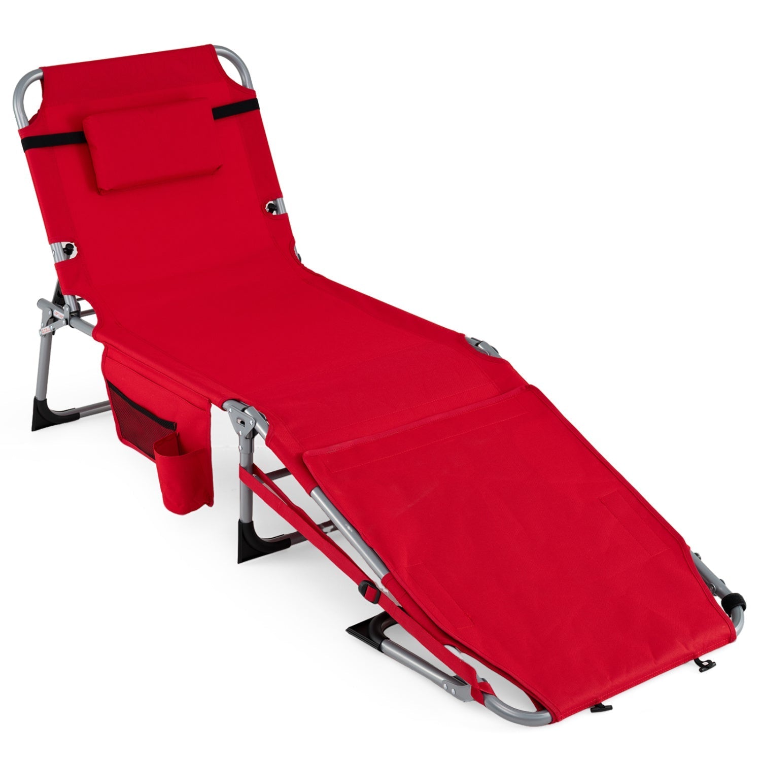 Tanning Chair with Face Arm Holes Portable Sunbathing Chair