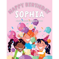 Sophia's Birthday Coloring Book: Customized Book Created Just For You - Paperback