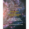The 2025 Planetary Astrology Calendar Pocket Edition with Forecasts Calculated for Pacific Time - Paperback